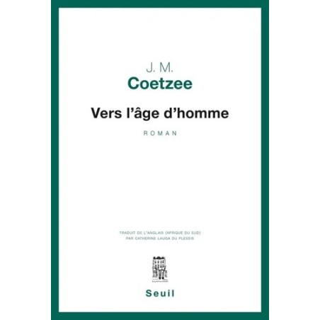 Vers l'âge d'homme