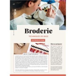 Broderie Techniques de base