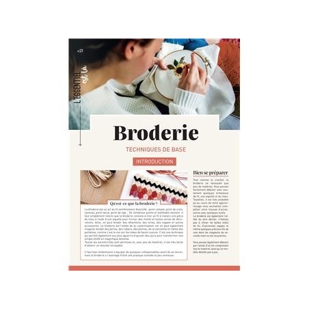 Broderie Techniques de base