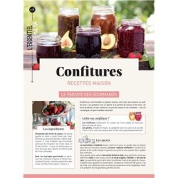 Confitures : recettes maison