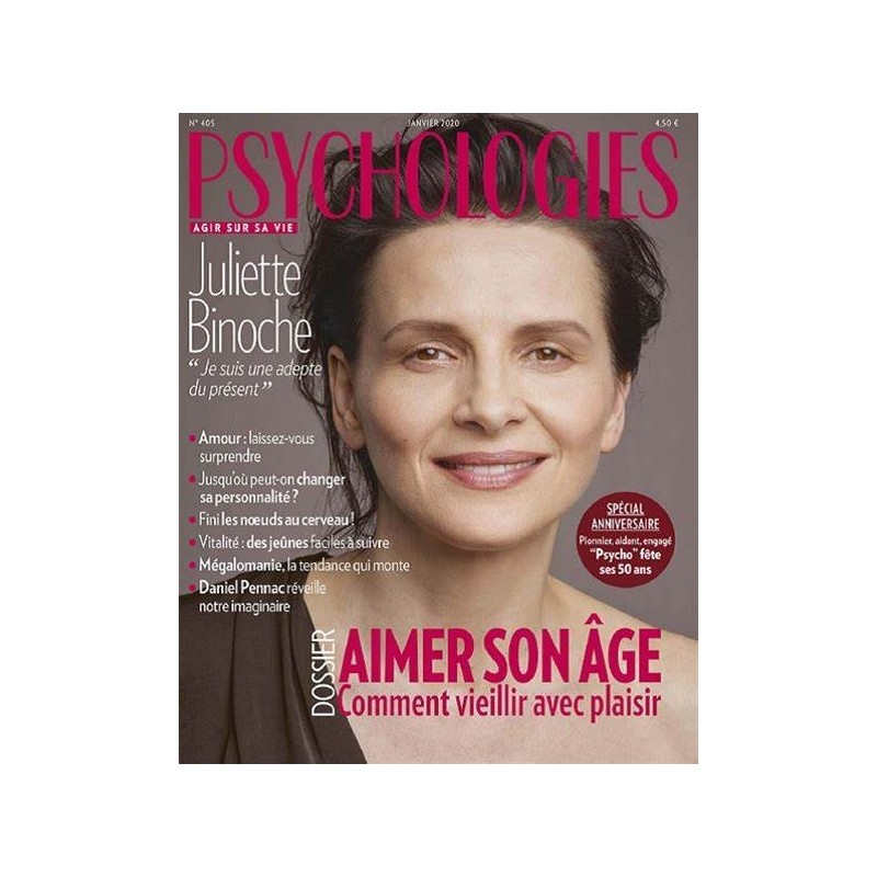 PSYCHOLOGIES : Dossier - AIMER SON ÂGE